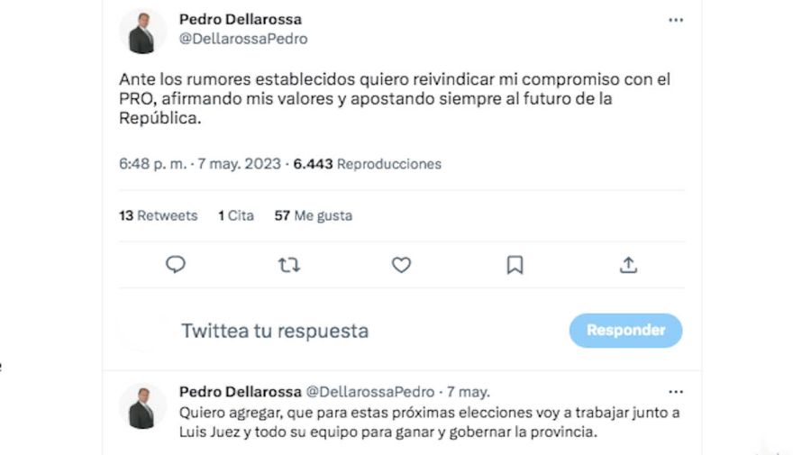 Pedro Dellarossa Tweet 20230508