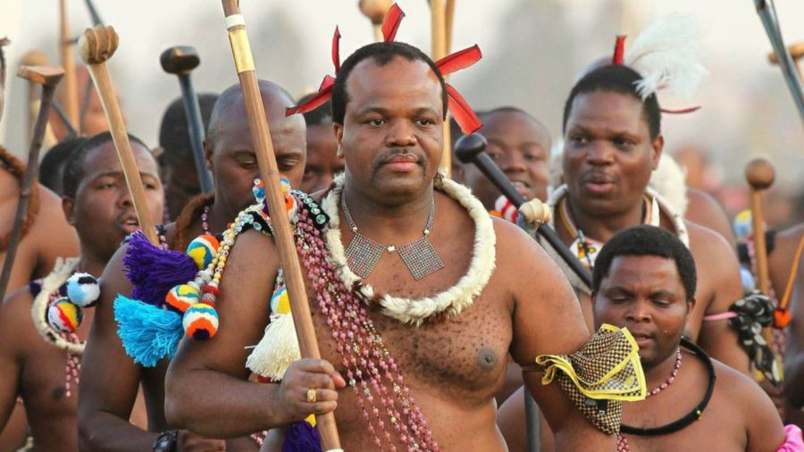 rey Mswati III,