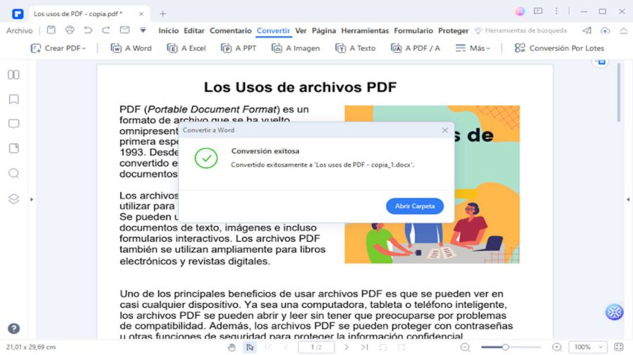 Convertir documentos PDF a otros formatos, como DOCX, JPG o HTML, sigue siendo un desafío para muchas personas 20230516