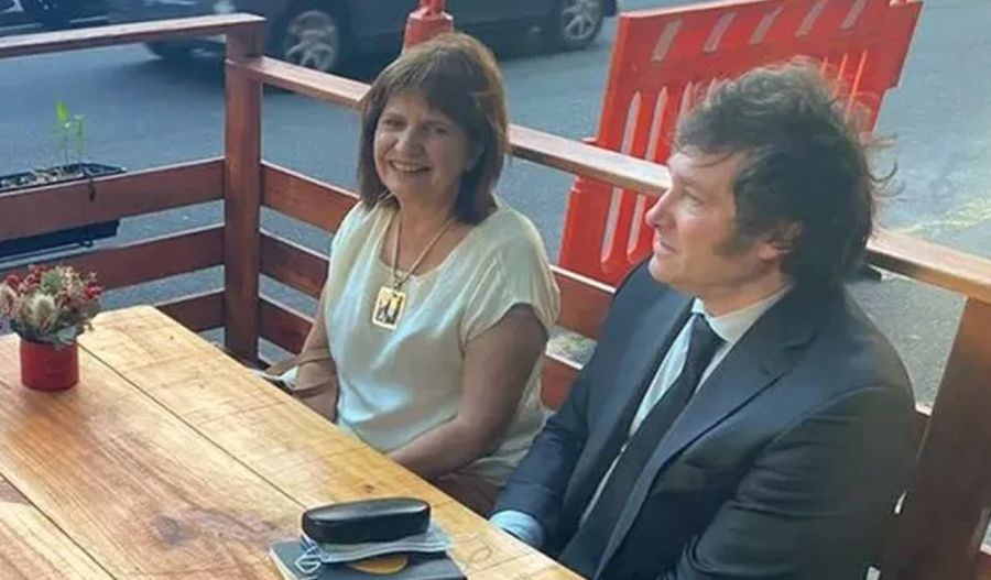 Patricia Bullrich y Javier Milei 20230522