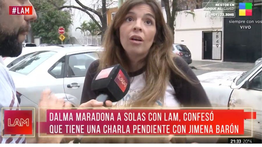 Dalma Maradona y Jimena Barón