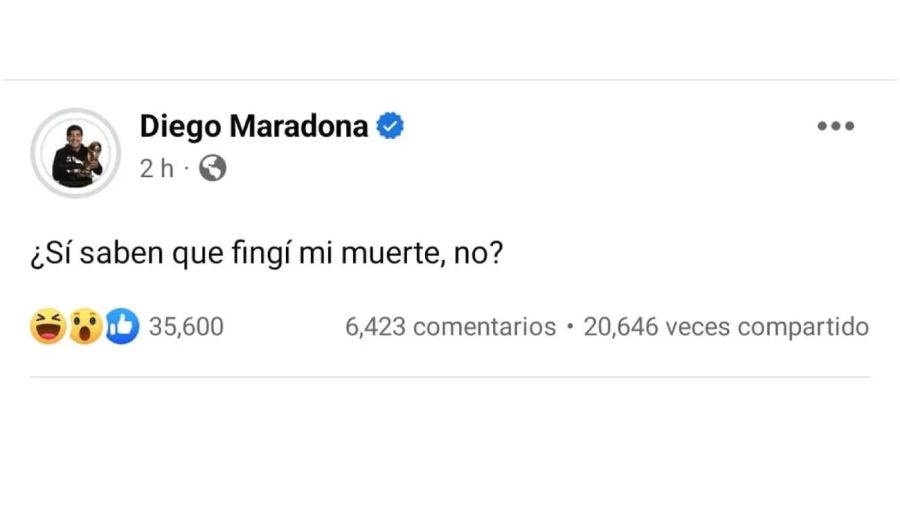 Hackeo a Diego Maradona 20230524