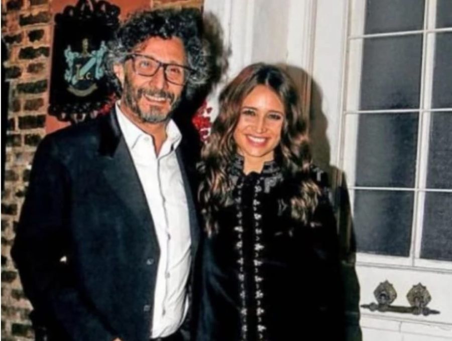 Fito Páez y Julia Mengolini