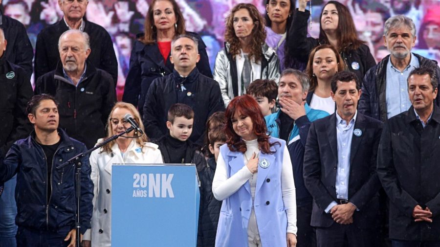 Los nietos de Cristina Kirchner