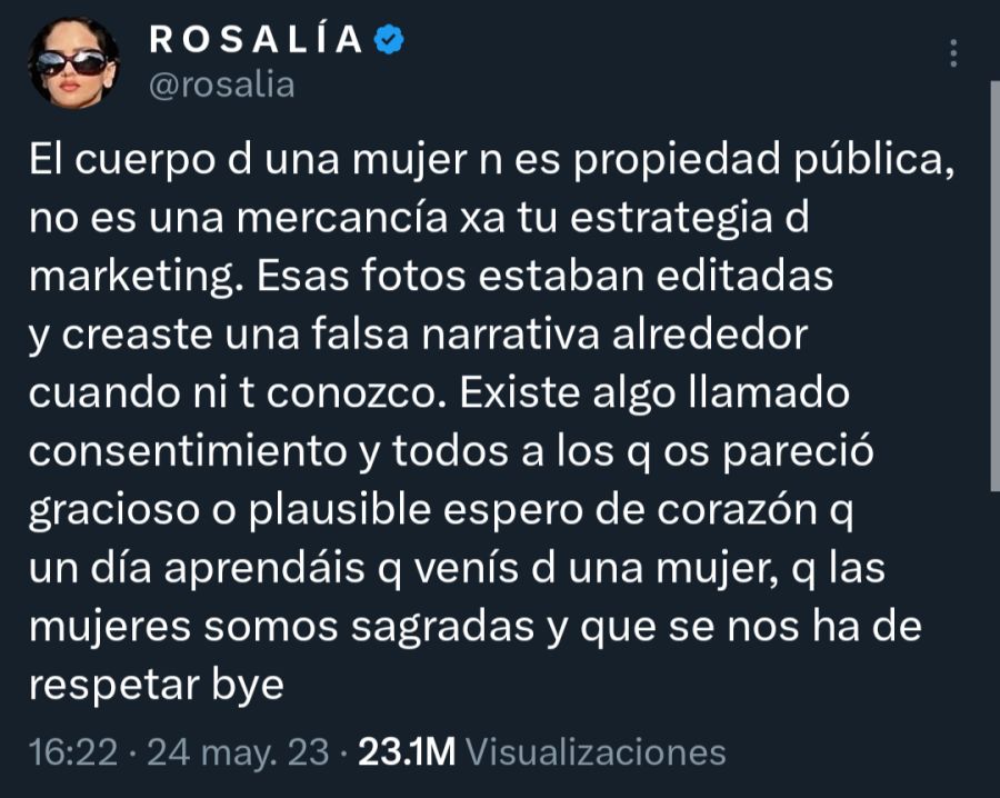 Rosalía contra JC Reyes