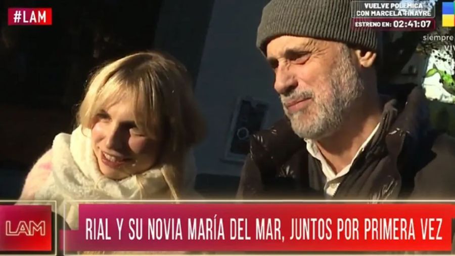 Jorge Rial y María del Mar Ramón
