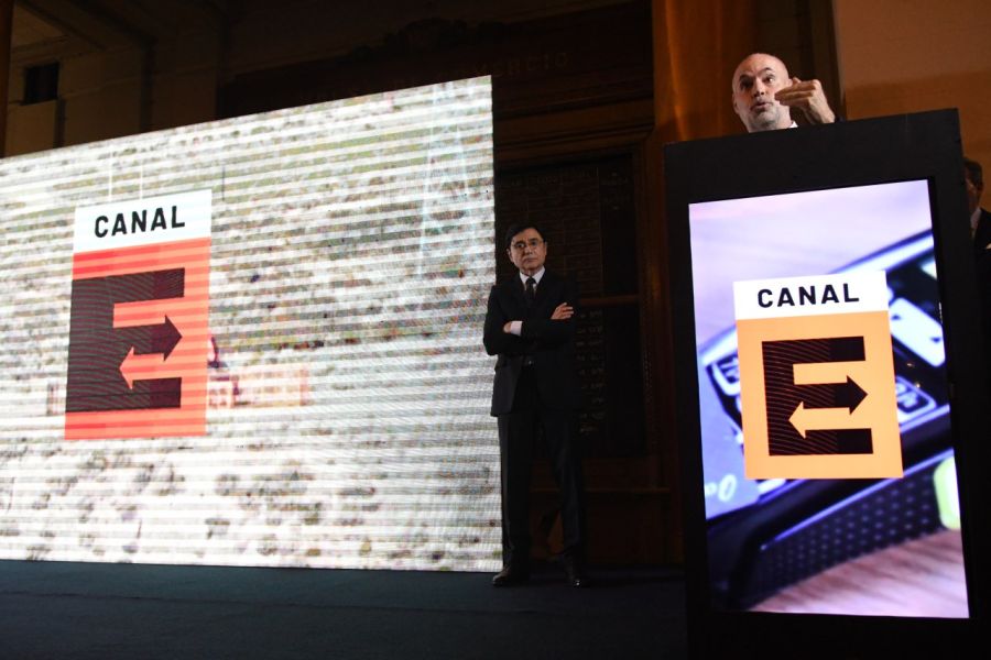 Todas las fotos del lanzamiento de Canal E, la primera emisora de economía del país