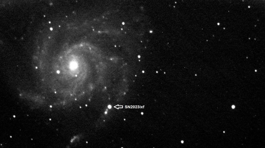 Astronomo japonés amateur descubrio una supernova que estallo hace mas de 20 millones de años 20230531
