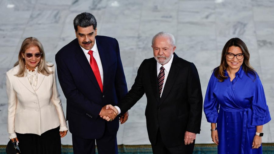 Nicolás Maduro en Brasil