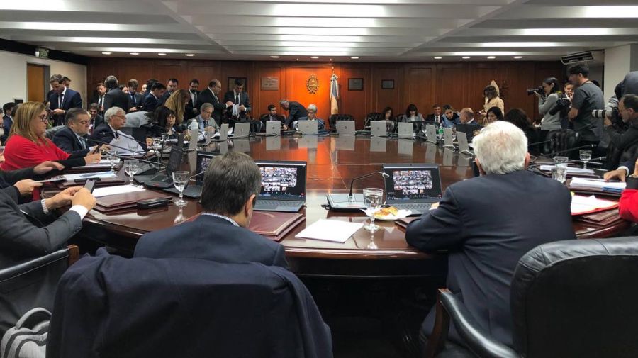 reunión del Consejo de la magistratura