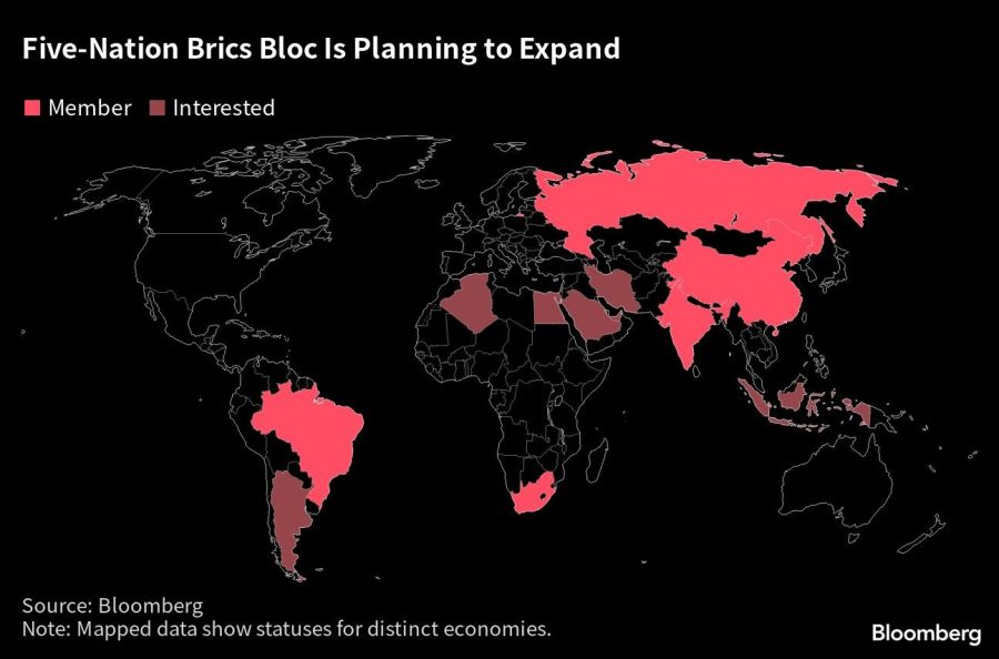 Five-Nation Brics Bloc Is Planning to Expand |