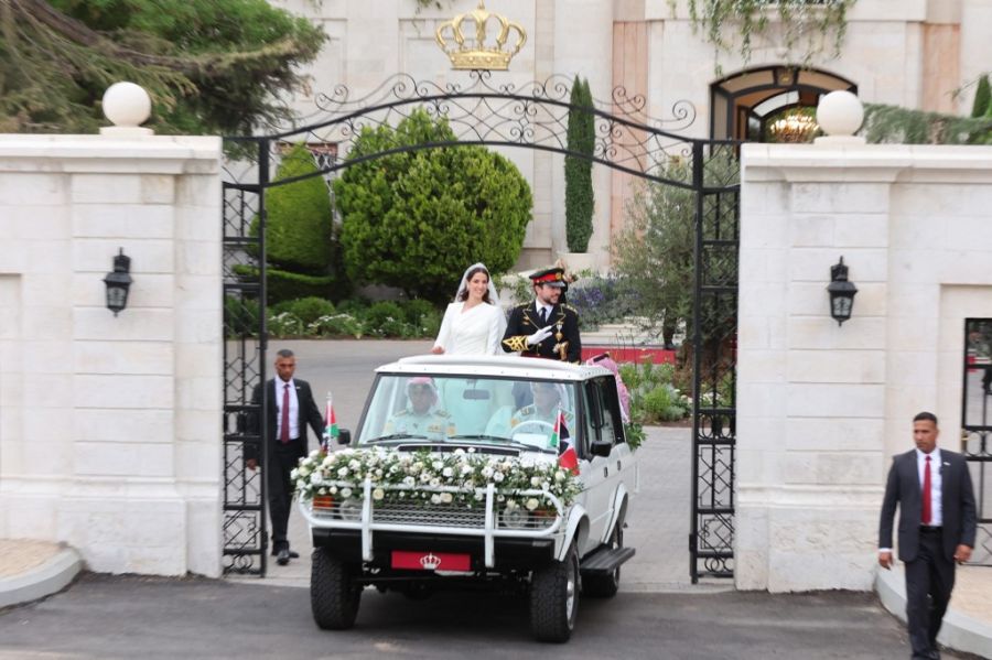Toda la intimidad de la boda del príncipe Hussein y Rajwa Al Saif, los futuros reyes de Jordania