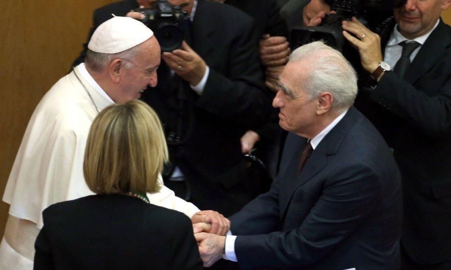 El Papa Francisco y Martin Scorsese
