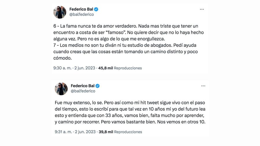 Federico bal y sus mandamientos