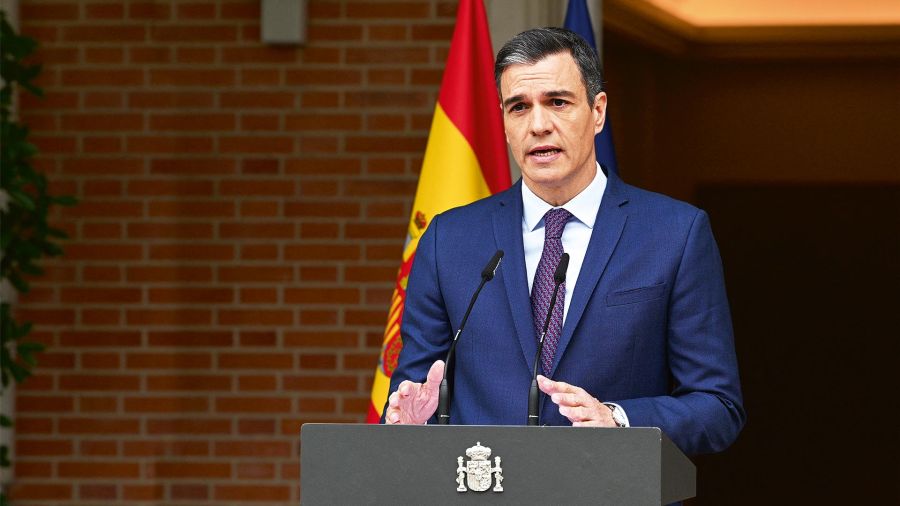 Pedro Sánchez, Primer Ministro de España 2023.