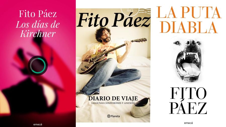 Fito Páez ya había publicado tres libros