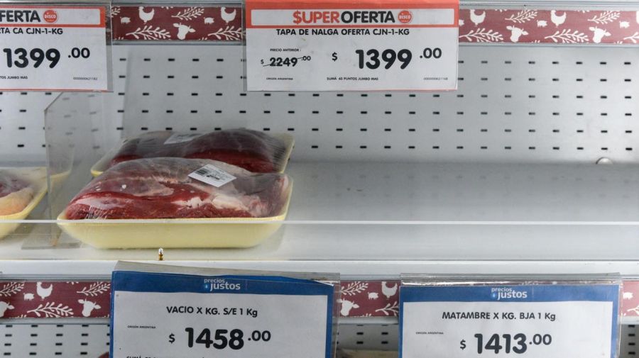 Incumplimiento de Precios Justos de Carne en Supermercados