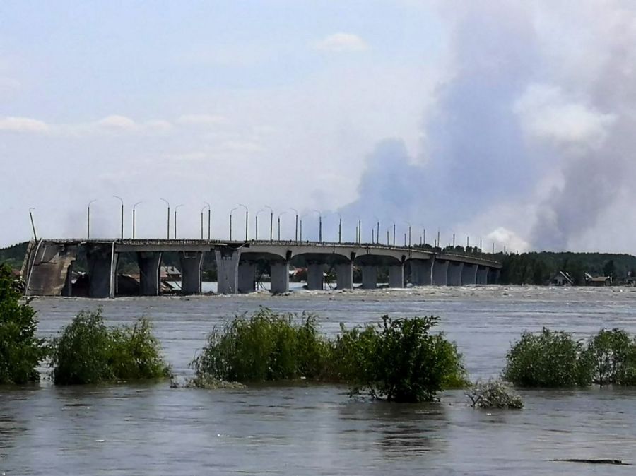 represa ucrania