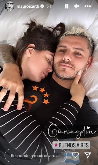 Mauro Icardi y Wanda Nara