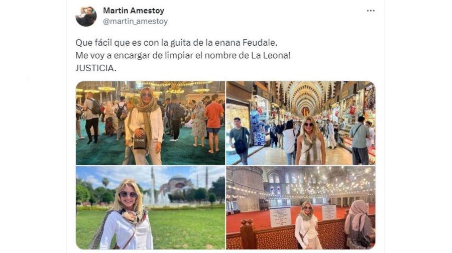 Martin Amestoy contra Yanina Latorre