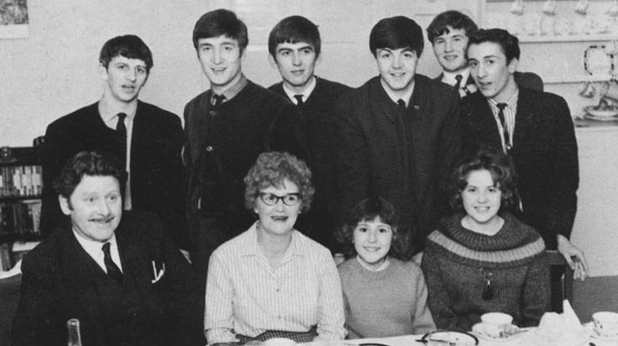The Beatles, abril de 1963 Roxburgh Hall Stowe School, Stowe, Buckinghamshire
