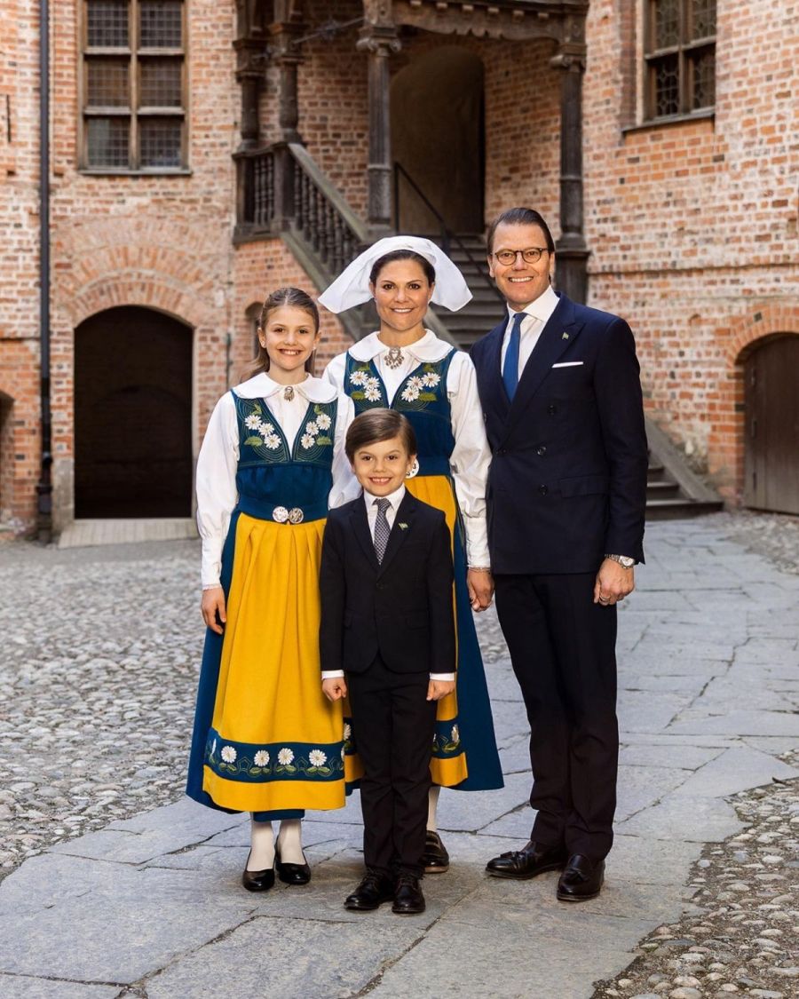 Oscar y Estelle de Suecia: quiénes son los mini duques que son furor en el mundo