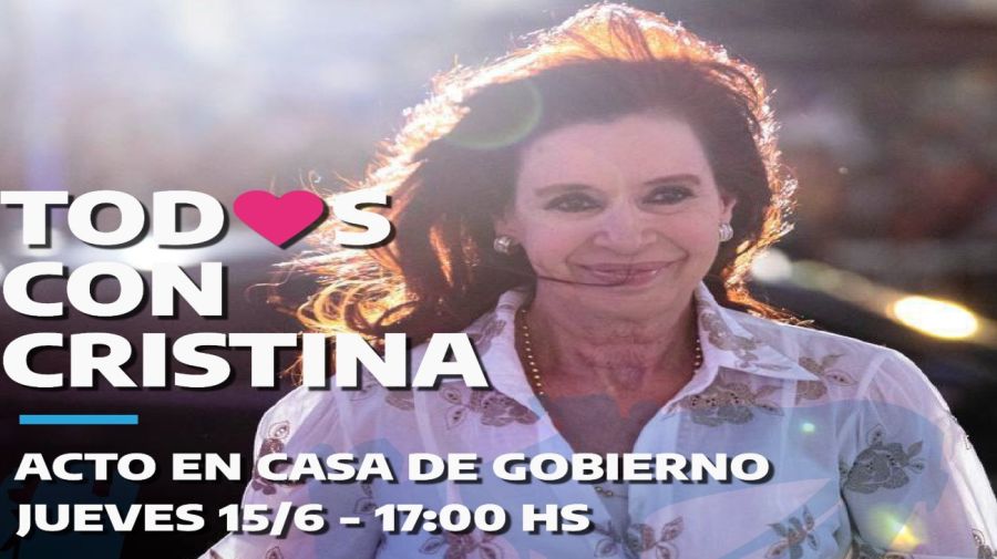 20230615 Cristina Kirchner in Santa Cruz.