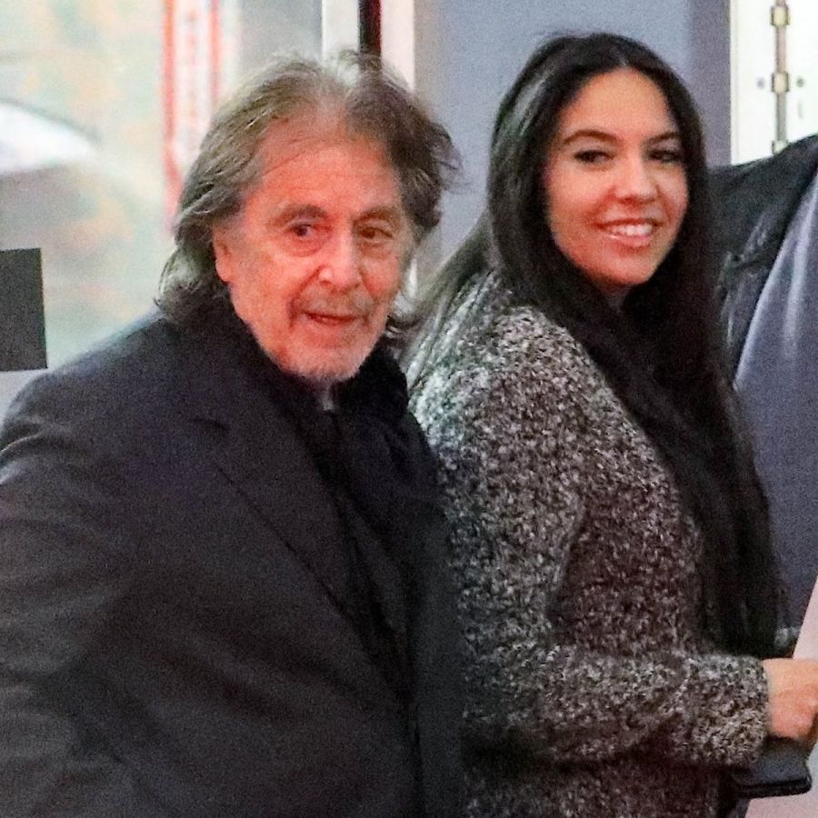Al Pacino y Noor Alfallah