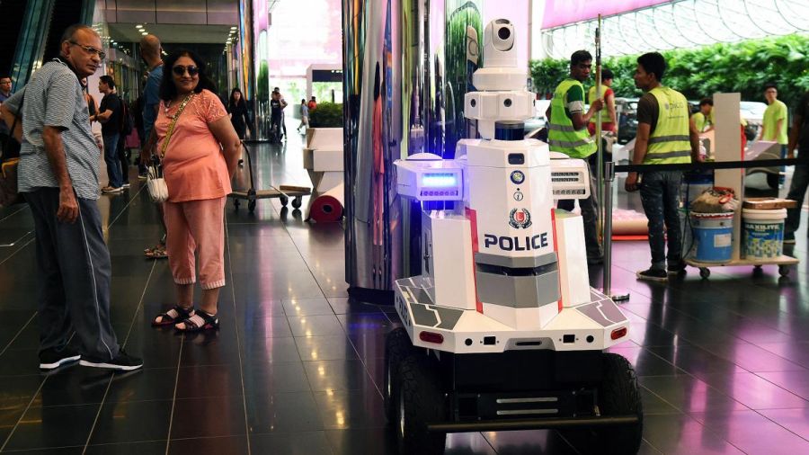 cuál es el país que desplegara policías robots por las calles