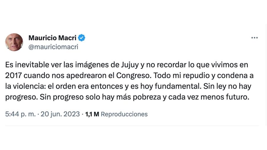 Mensajes de Mauricio Macri