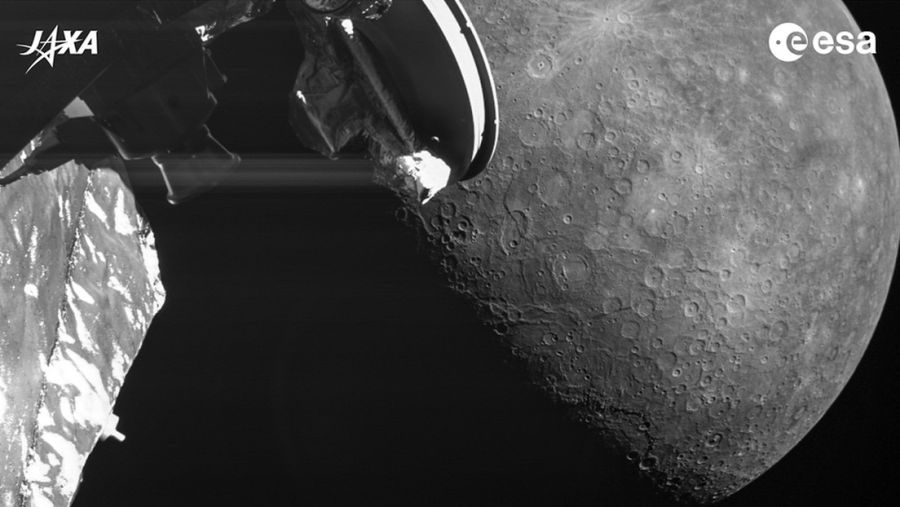 Mercurio, imágenes a 236 kilómetros de distancia