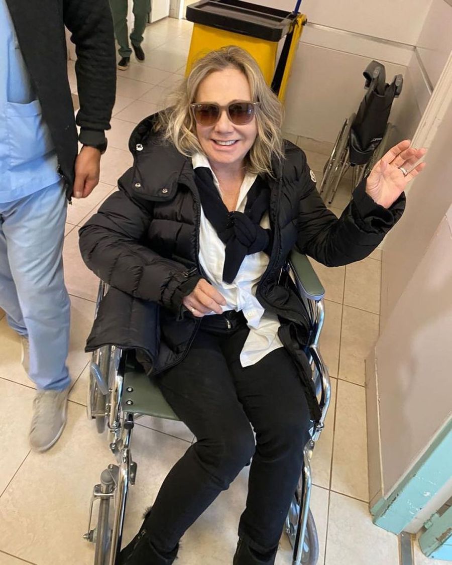 Soledad Silveyra sufrió un accidente y se mostró en silla de ruedas