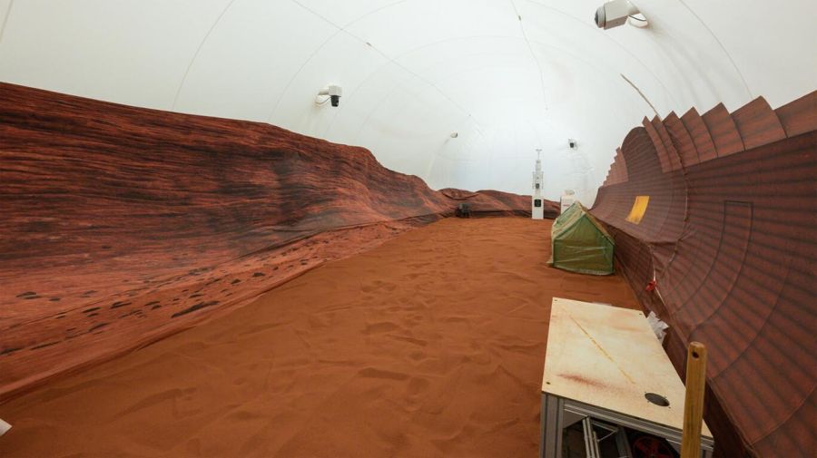 Hábitat simulado que usará la NASA para sus misiones en Marte