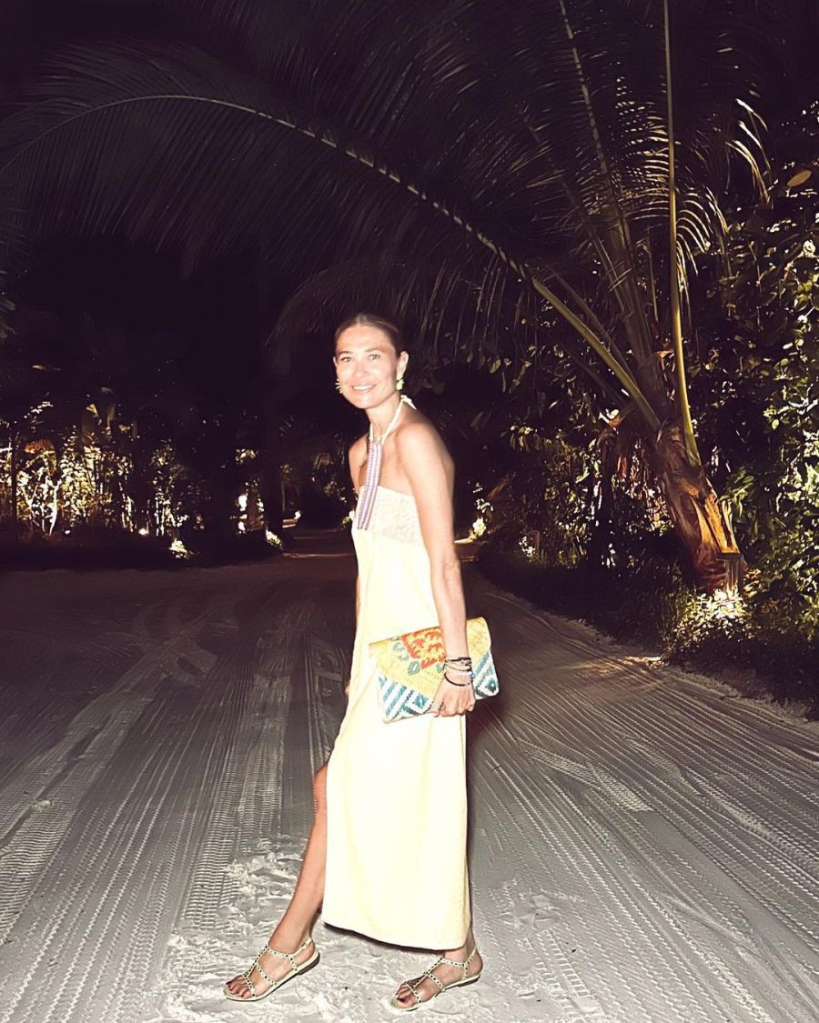 Carla Pereyra deslumbra con sus looks en su viaje familiar con El Cholo Simeone por Maldivas