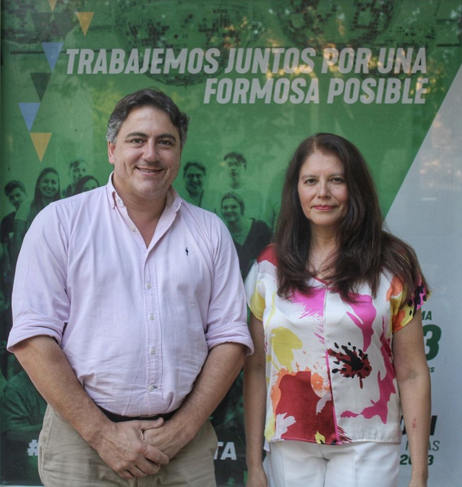 Francisco Paoltroni y Noemí Argañaraz