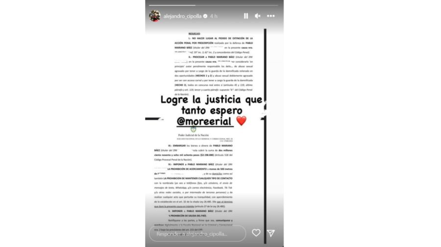 La Justicia falló a favor de Morena Rial