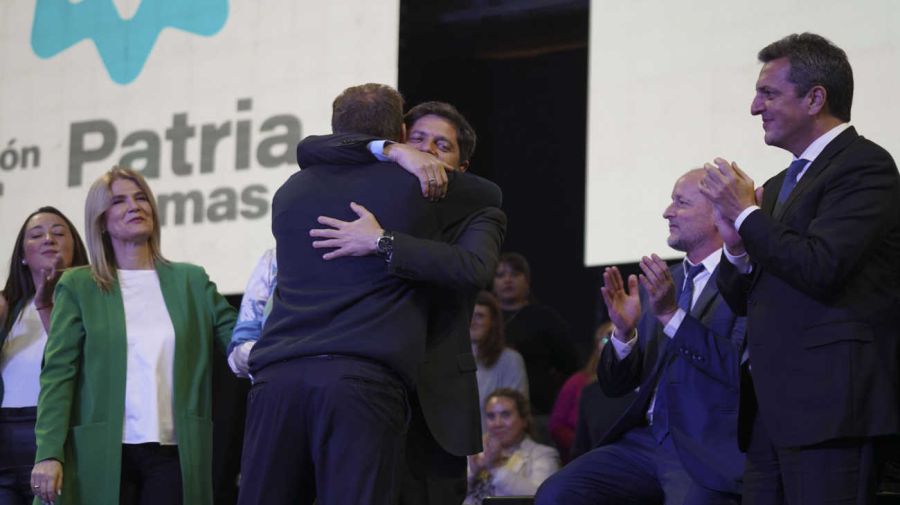 Massa, Kicillof, De Pedro y Máximo Kirchner acompañaron la presentación de la lista Unión por Lomas 20230626