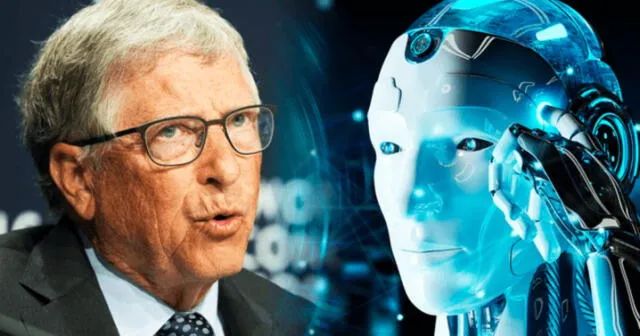 Bill Gates habló sobre el impacto de la Inteligencia Artificial. 