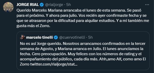 Jorge Rial contra Marcelo Tinelli 3
