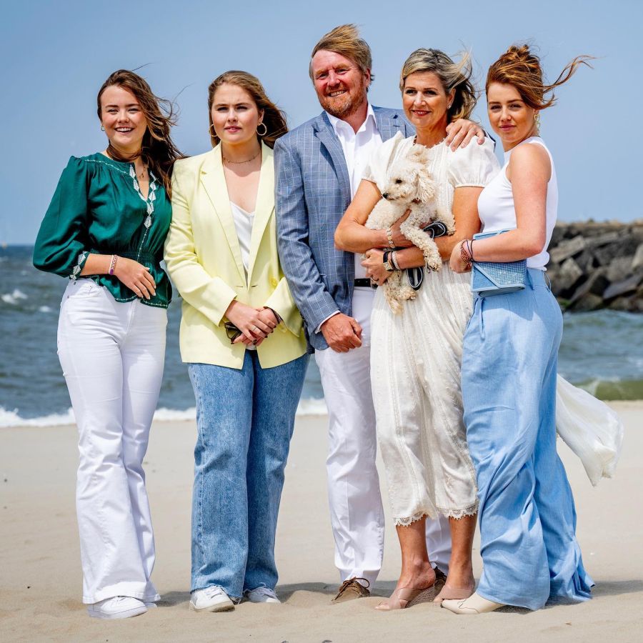 Máxima Zorreguieta, Guillermo de Holanda y sus hijas