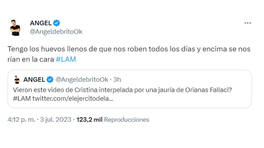 Ángel de Brito vs la entrevista a Romina Uhrig en C5N