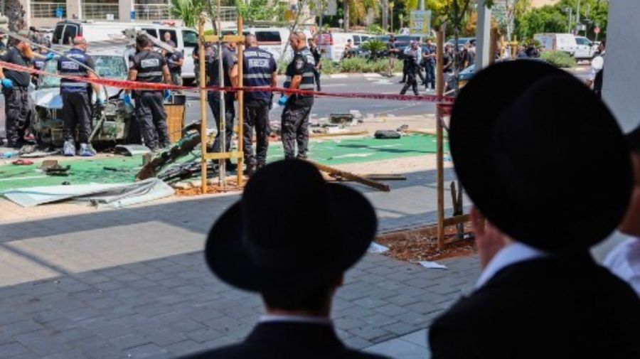 Al menos siete heridos en un ataque con un auto en Tel Aviv
