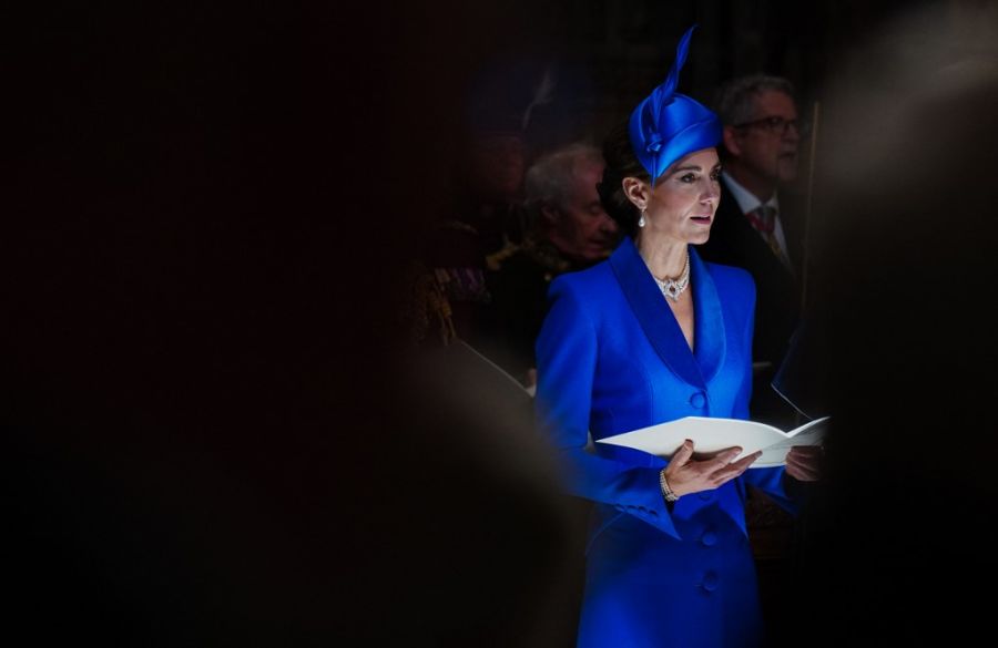 Con un guiño a Lady Di, Kate Middleton llama la atención en la segunda coronación de Carlos III en Escocia