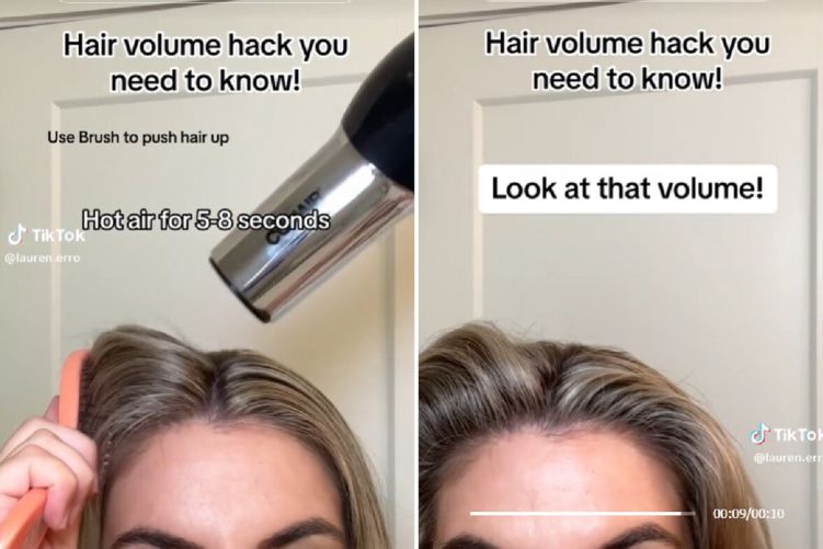 El truco viral de Tik-Tok para mas volumen en el cabello