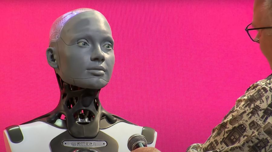 Humanoid robots at the UN