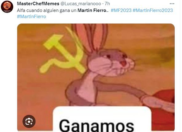 Los mejores memes tras los Martín Fierro 2023