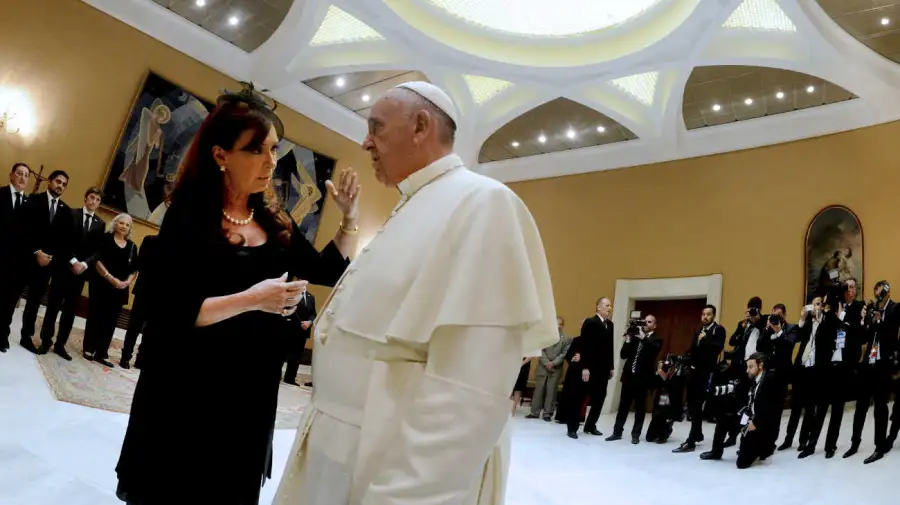 El Papa Francisco recibe a la presidenta Cristina Kirchner 20230711