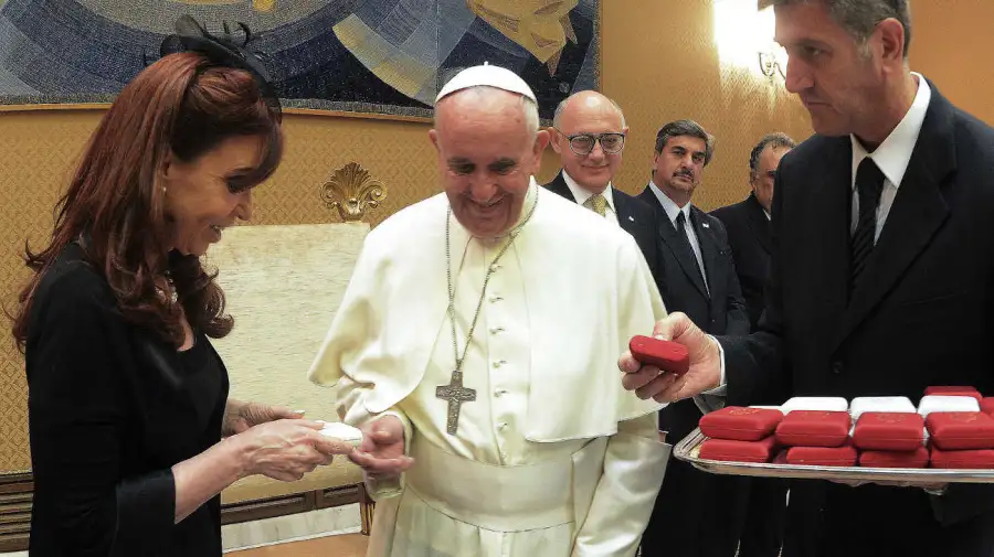 El Papa Francisco recibe a la presidenta Cristina Kirchner 20230711
