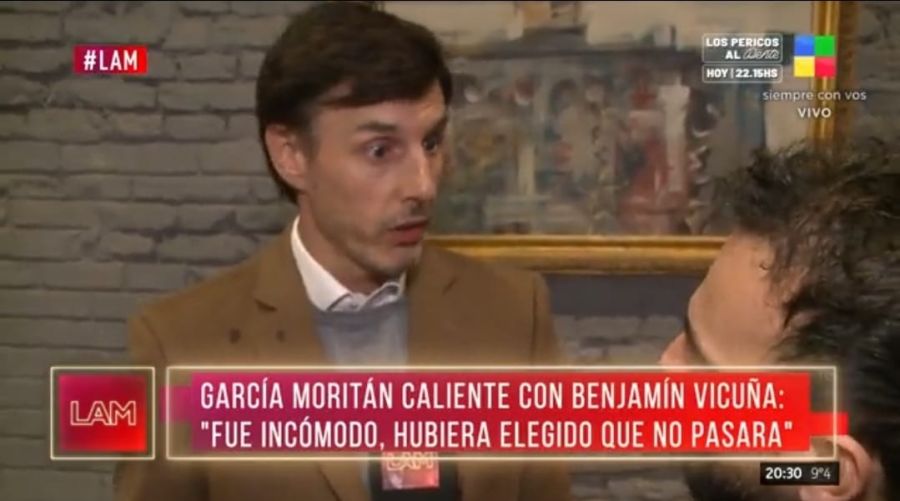 Roberto García Moritán sobre el discurso de Vicuña