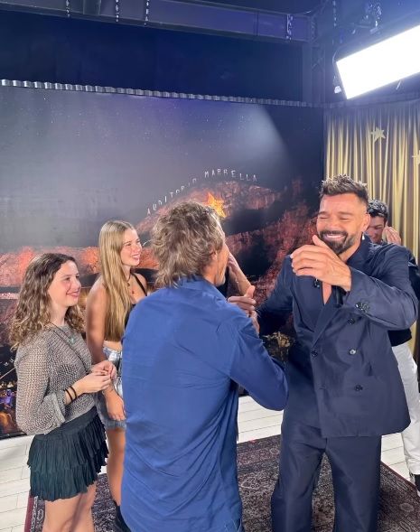 Ricky Martin tras cerrar una noche de éxito en España